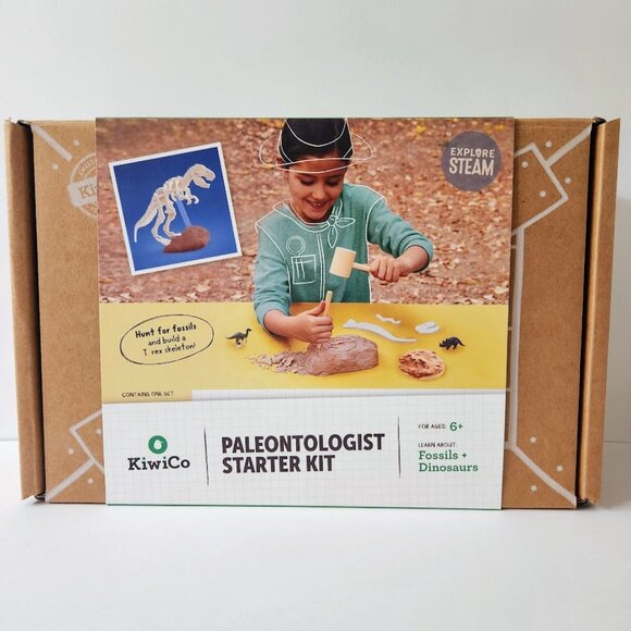NEW KiwiCo. Kiwi Co. Paleontologist Fossils Dinosaur Science Kit Craft Engineeri - Picture 1 of 10